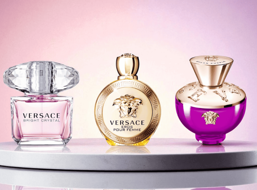 Versace's Bold Perfumes