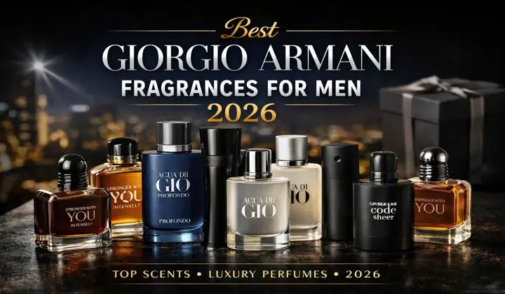 Best Giorgio Armani Fragrances for Men 2026 | Top Armani Perfumes