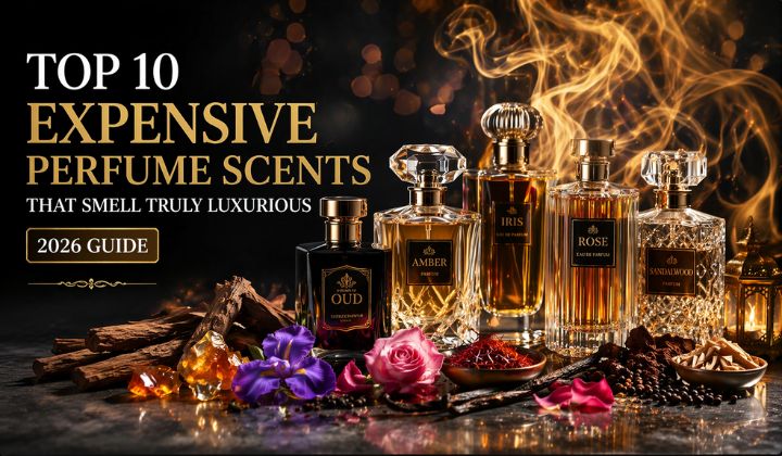 Top 10 Expensive Perfume Scents That Smell Luxurious