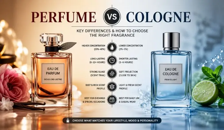 Perfume vs Cologne Explained Finding Your Perfect Fragrance Type