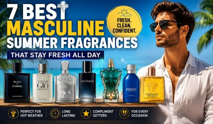 7 Best Masculine Summer Fragrances That Stay Fresh All Day