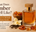 What Does Amber Smell Like