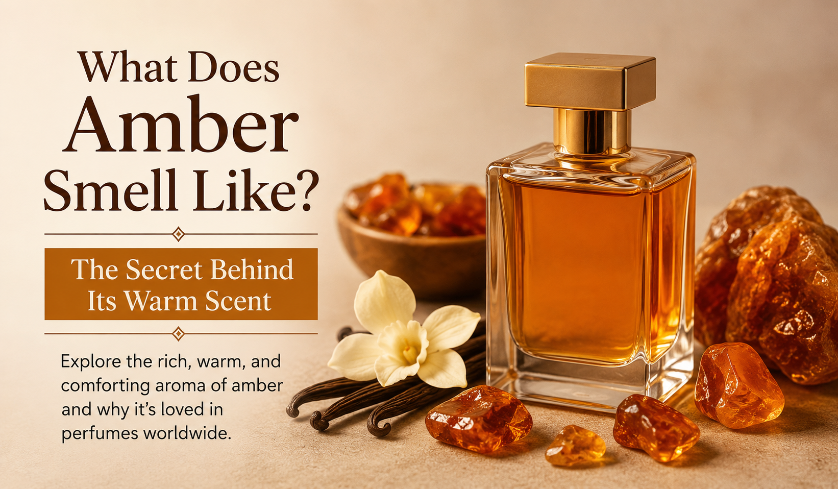 What Does Amber Smell Like