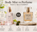 Body Mist vs Perfume Difference